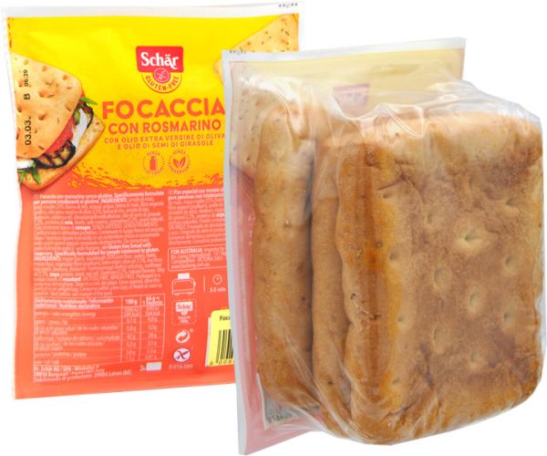 Schar Focaccia with rosemary – GlutenFreeShop