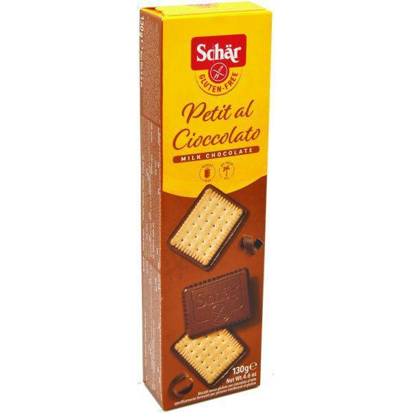 Biscotti senza glutine - Biscotti Petit al cioccolato Dr. Schaer 130gr