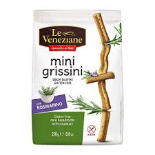 Le Veneziane Mini Grissini with Rosemary – GlutenFreeShop