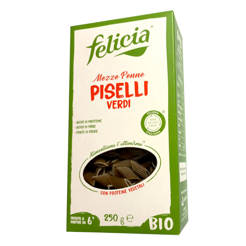 Felicia Mezze Penne di Piselli Verdi 250 gr