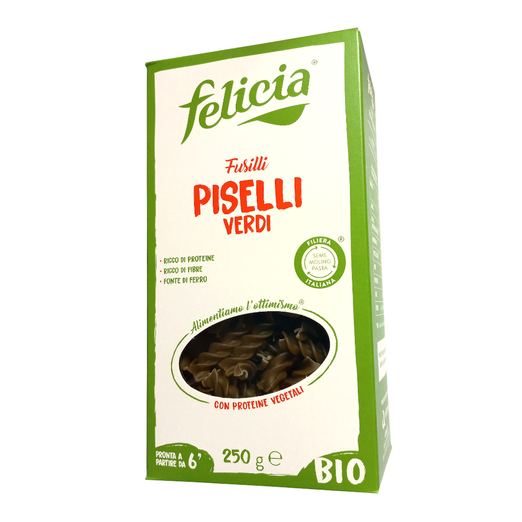 Pasta Legumi Fusilli Piselli Verdi 250 g