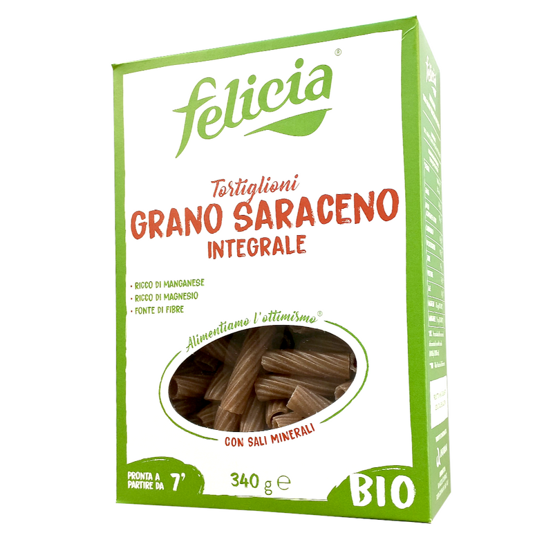 Felicia Tortiglioni di Grano Saraceno 340 gr