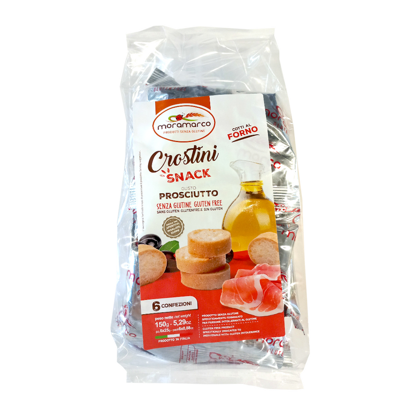 Moramarco Crostini Snack Prosciutto 150g