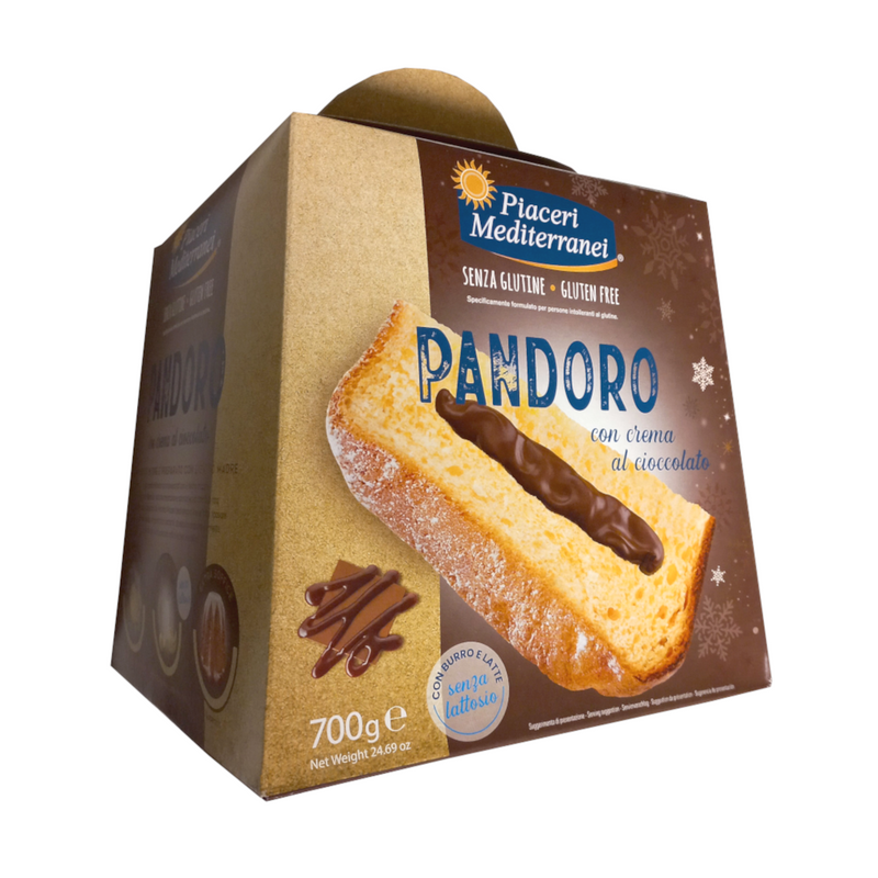 Piaceri Mediterranei Pandoro con Crema al Cioccolato 700g