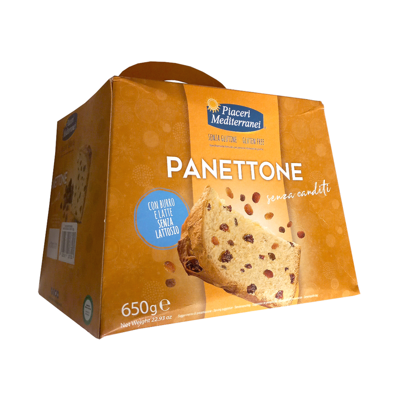 Piaceri Mediterranei Panettone con Uvetta 650g