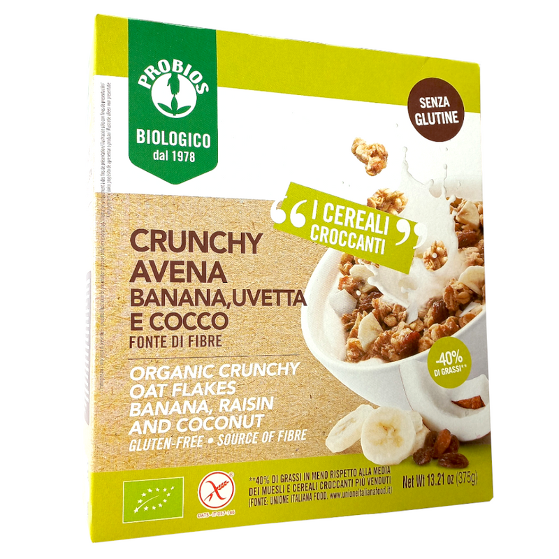 Probios Crunchy Avena & Frutta 375g