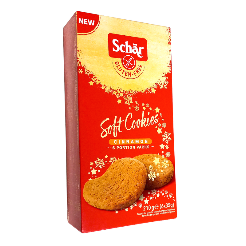 Schar Soft Cookies Cinnamon 210g