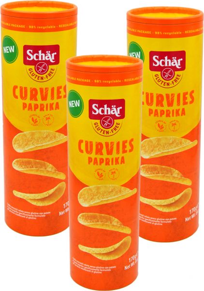 Schar Curvies Paprika 170g