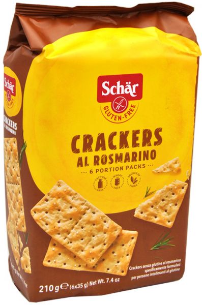 Schar Crackers al Rosmarino 6 x 35g