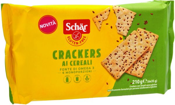 Schar Crackers ai Cereali 6 x 35g