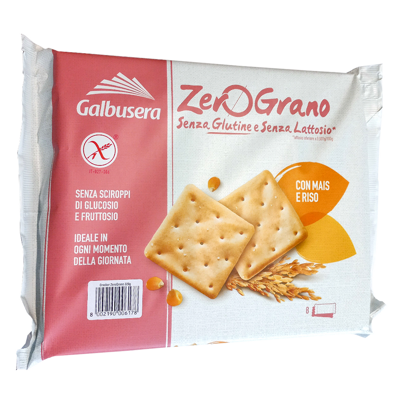 Galbusera Zerograno Cracker 320 gr