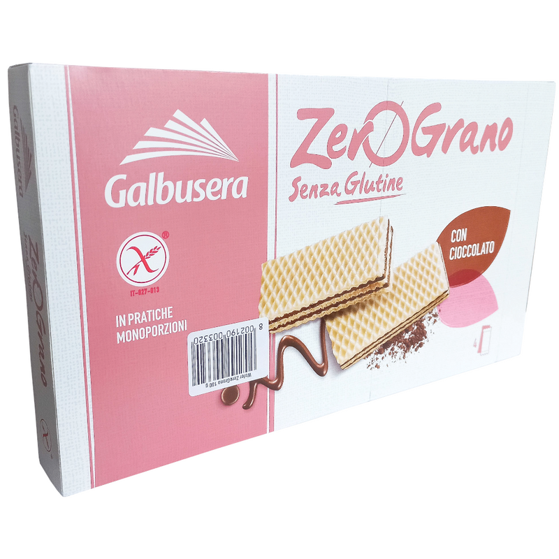 Galbusera Wafer Zerograno con Cioccolato 180 gr