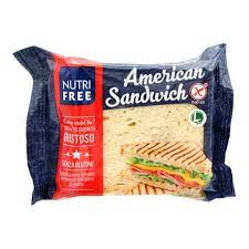 Nutrifree American Sandwich 4 x 60g