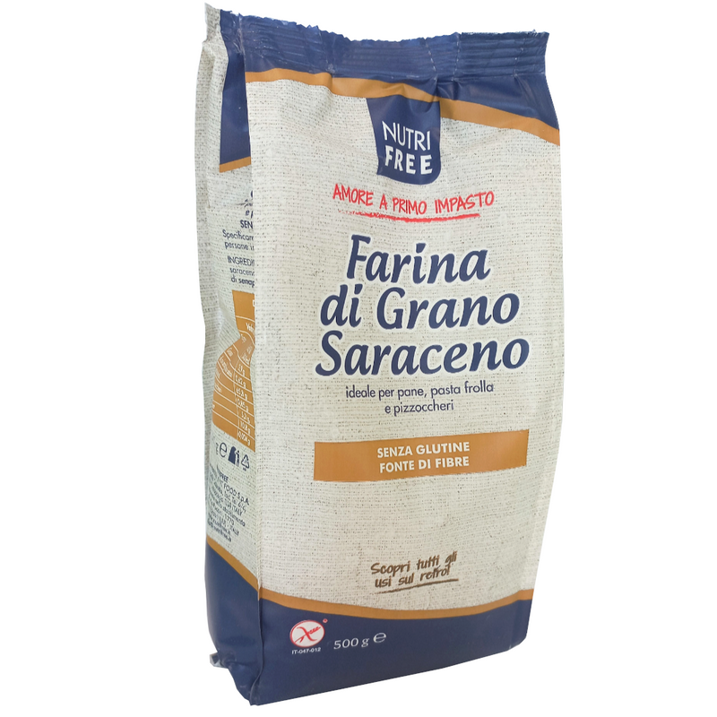 NUTRIFREE-FARINA DI GRANO SARACENO 500GR-SENZA GLUTINE