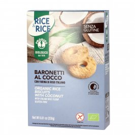 Probios Rice & Rice Baronetti al Cocco Bio 250g
