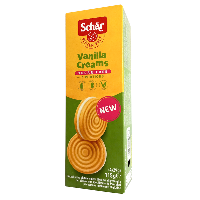 Schar Vanilla Creams 115g
