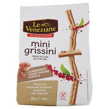 Le Veneziane Mini Grissini con Amaranto & Grano Saraceno Integrale